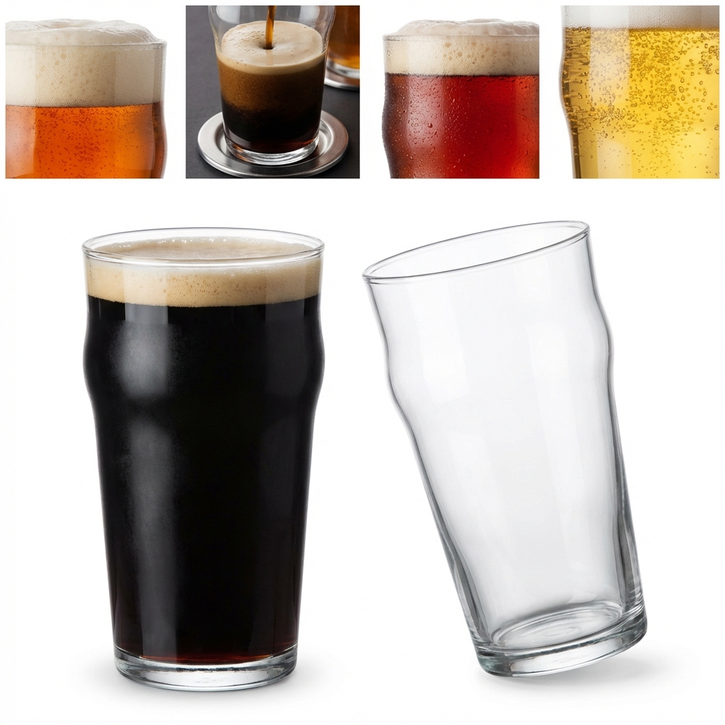 Upscale Universal Drinking Glass for Any Pour