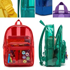 The Effortless Carry: Wipe-Clean Transparent Daypack