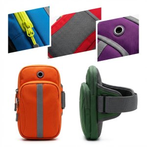 Adventure-Ready Expandable Arm Sleeve with Headphone Port