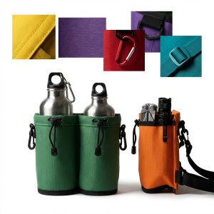 TrailTote Duo: Detachable Hydration & Gear Pouch Set