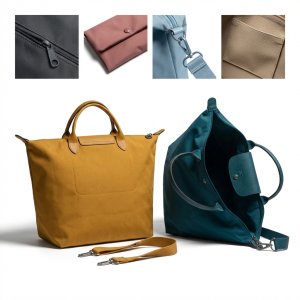 Le Pliage-Style Structured Tote Bag